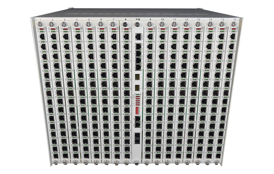 飛暢科技-960路電話光端機(jī)（8U 19英寸，SFP 1+1光備份）