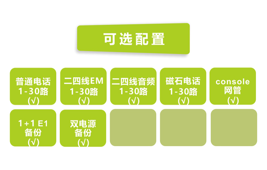 飛暢科技-1+1 E1備份 30路純電話(huà) E1 PCM復用