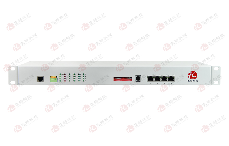 飛暢科技-4路百兆以太+16路RS232/422/485/TTL 光纖收發(fā)器